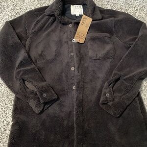 VSTR Premium brown Fleece/sherpa Jacket